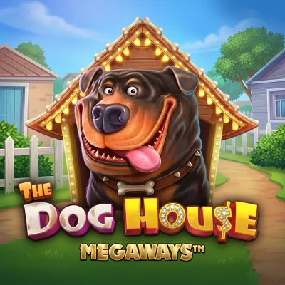 Dog House Megaways slot game tile in the Joe Fortune pokies lobby