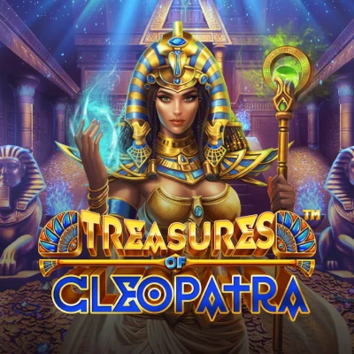 Treasures of Cleopatra Egyptian pokie tile at Joe Fortune